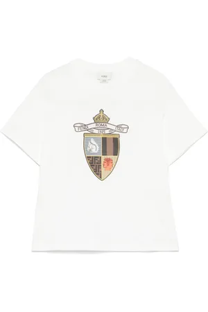 Fendi T-shirt med logotryk