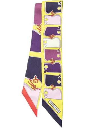 Hermès 1990-2024 Camails Silk Twilly Scarf scarves