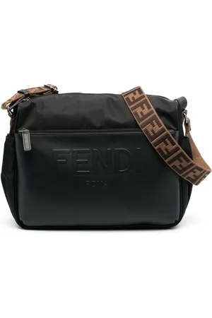 Fendi Pusletaske i genanvendt materiale med logorem