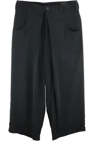 YOHJI YAMAMOTO Bukser med brede ben
