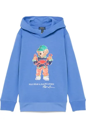 Ralph Lauren Hoodie med björnmotiv