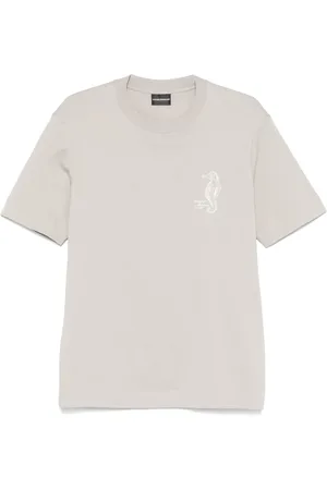 Emporio Armani T-shirt med logobroderi