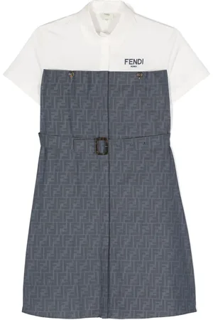 Fendi Skjortekjole med FF-mønster