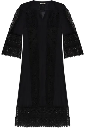 By Malene Birger Mellemlang kjole med blondepanel