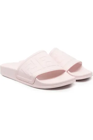 Fendi TEEN sandaler med præget FF-logo