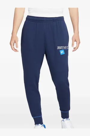 Nike JDI Blue joggingbukser i frotté-fleece
