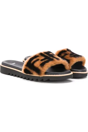 Fendi TEEN FF-sandaler med remme