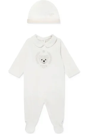 Fendi Sparkedragt-sæt med bamse-broderi