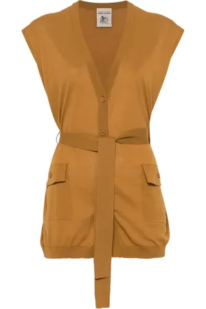 SEMICOUTURE Finstrikket jakke
