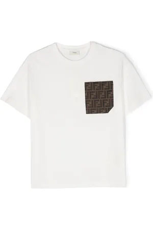 Fendi T-shirt med FF-logotryk