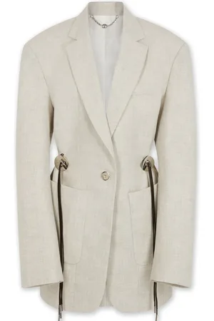 Paco rabanne Meleret blazer i uld