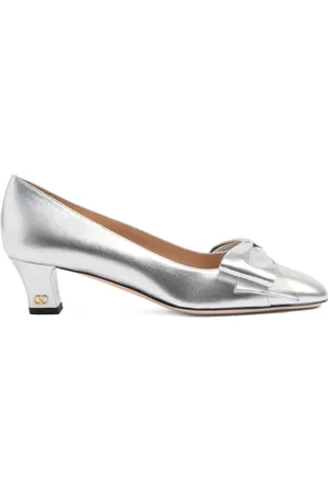 VALENTINO GARAVANI 45 mm Bowow pumps i læder
