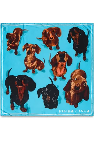Bimba y Lola Tørklæde med hundemotiv