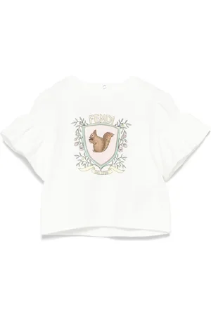 Fendi T-shirt med grafisk tryk