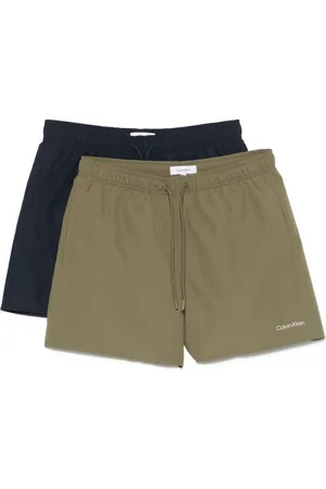 Calvin Klein Badeshorts med logotryk (sæt med to)