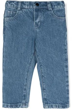 Fendi Jeans med lige ben og broderet logo
