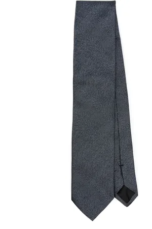 Lanvin Sildebensmønstret slips i silke
