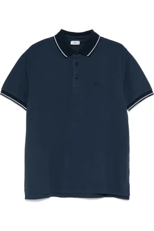 Etro Polo med Pegaso-broderi
