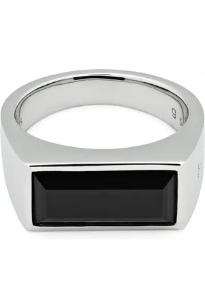 TOM WOOD Peaky ring med onykssten