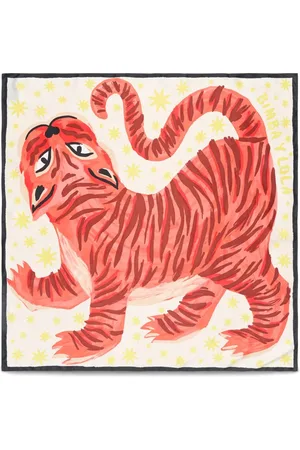 Bimba y Lola Tørklæde med tigermotiv