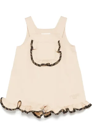 Fendi Babydragt med logobroderi