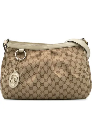 Gucci Sukey crossbody-taske med GG-kanvas fra 2000-2015