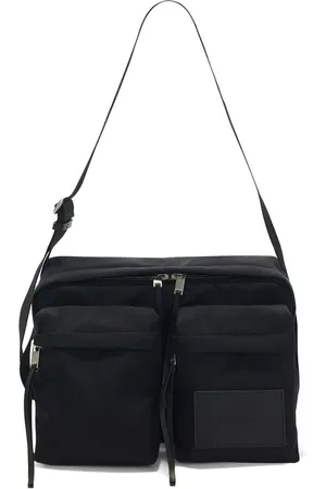 Jil Sander Outdoor skuldertaske i kanvas