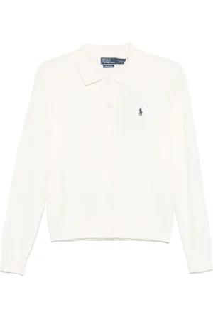 Ralph Lauren Cardigan med Polo Pony-broderi