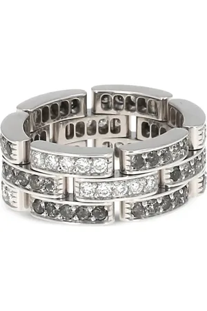 Cartier Maillon Panthère diamantring i 18 karat hvidguld