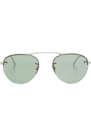 Saint Laurent SL 575 solbriller med rundt stel