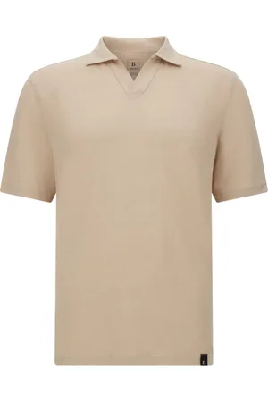 Boggi Milano Polo med meleret effekt