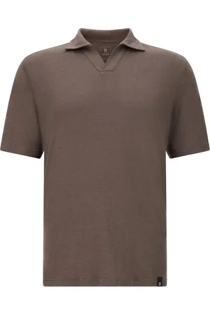 Boggi Milano Polo med meleret effekt