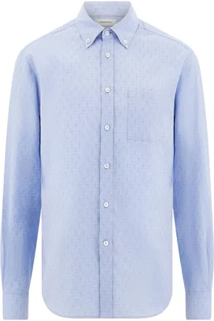 Salvatore Ferragamo Jacquard-jakke med knapper