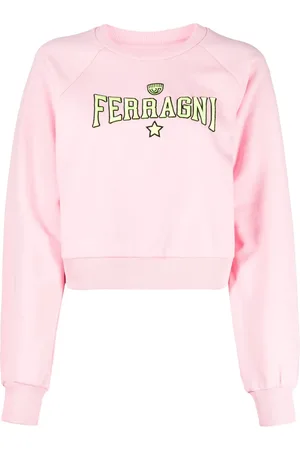 Chiara Ferragni Sweatshirt med broderet logo