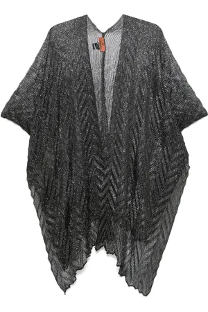 Missoni Zigzag-vævet kappe