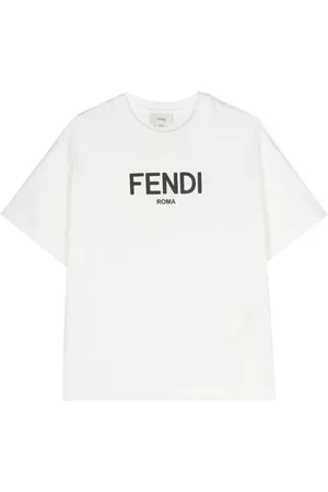 Fendi T-shirt med logotryk