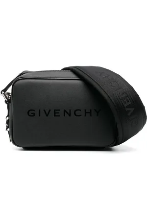 Givenchy Messenger-taske i læder med logotryk