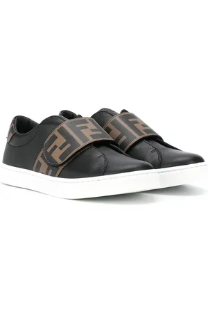 Fendi FF sneakers med burrelukning