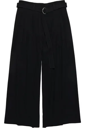 Bimba y Lola Cropped bukser med bælte