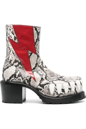 WALTER VAN BEIRENDONCK Hyper Glam 75mm ankelstøvler