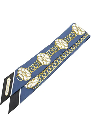 Hermès Lift Profile twilly-tørklæde i silke fra 2000-2024