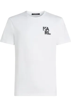 Karl Lagerfeld T-shirt i økologisk bomuld