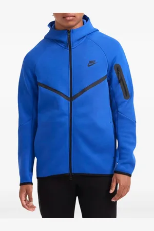Nike Tech Windrunner Game Royal/Black hættetrøje