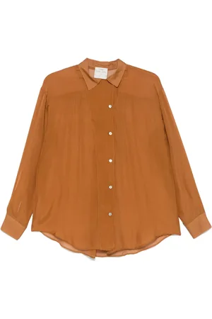 FORTE FORTE Silkeskjorte i chiffon
