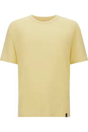 Boggi Milano T-shirt i strækbar hør