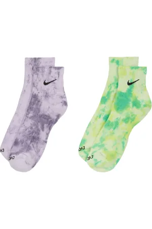 Nike Everyday Multi Color ankelstrømper, 2-pak