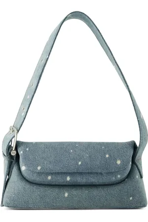 OSOI Folder Brot skuldertaske i denim