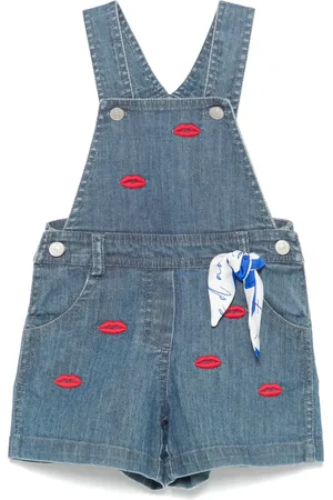 Lapin House Overalls med læbe-broderi