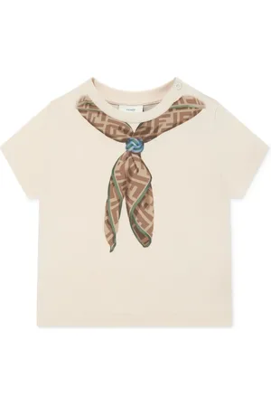 Fendi T-shirt med tørklædetryk