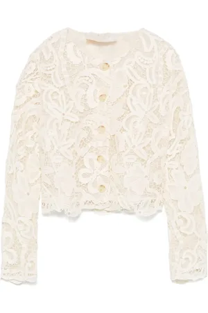 ULLA JOHNSON Jakke med blonde